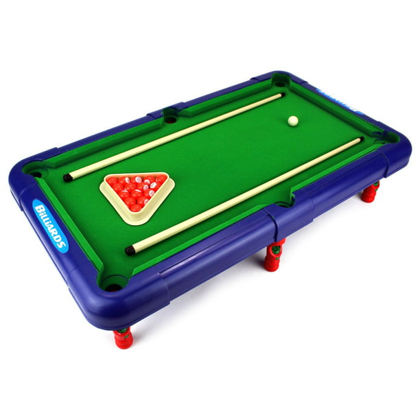 Novelty Mini Desktop Pool Table Billiard Tabletop Pool Toy Children Kid Game Set